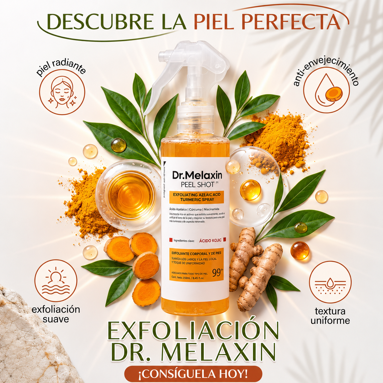 Dr. Melaxin Peel Shot, Adiós a las manchas y la piel áspera *ORIGINAL*