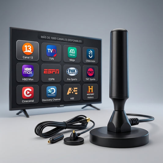 Antena de TV 4K 2x1