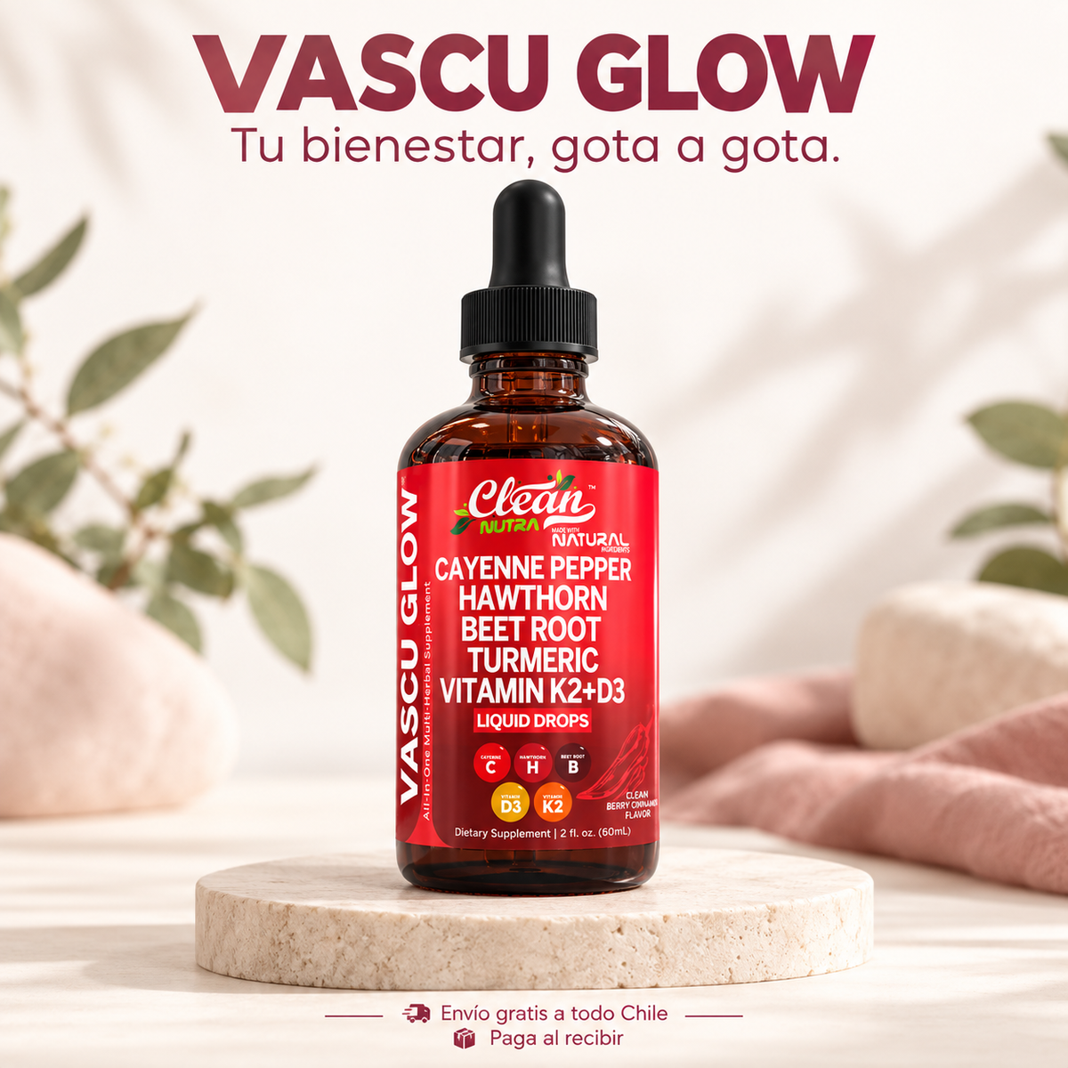 VASCU GLOW CLEAN NUTRA X 60 ML